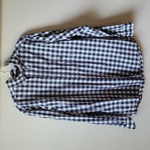 Black and White Chaps Button Down